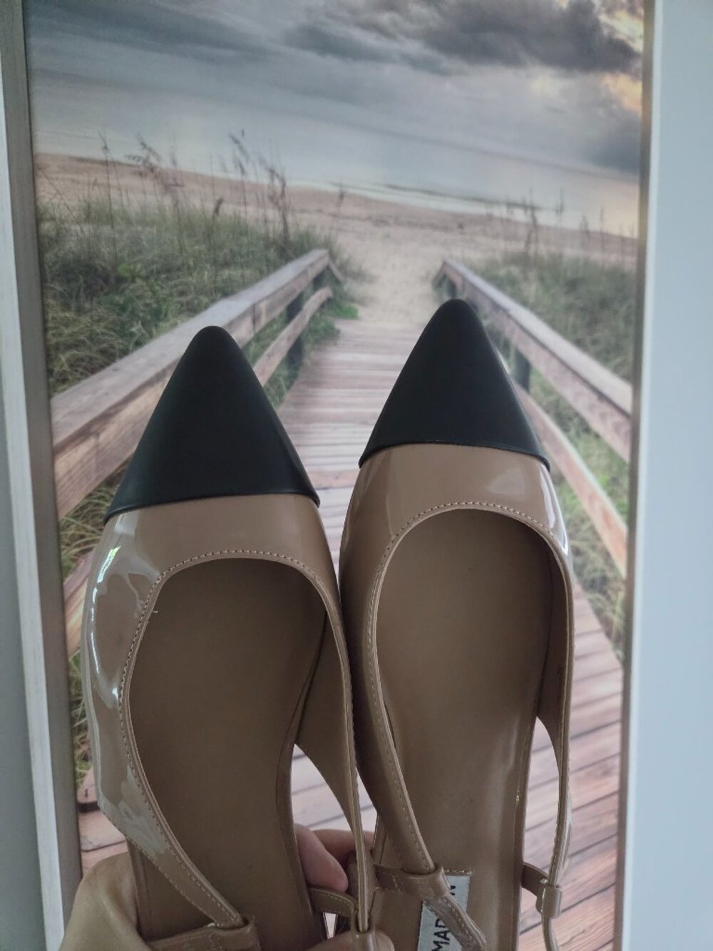 Steve Madden sling backs